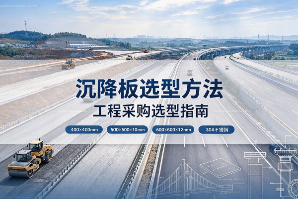 山阴沉降板选择方法