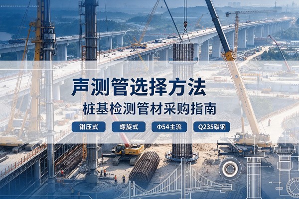 山阴声测管选型标准