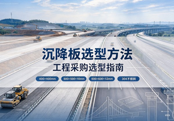 山阴沉降板选择方法