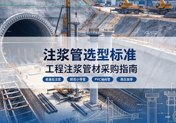 山阴注浆管选型标准